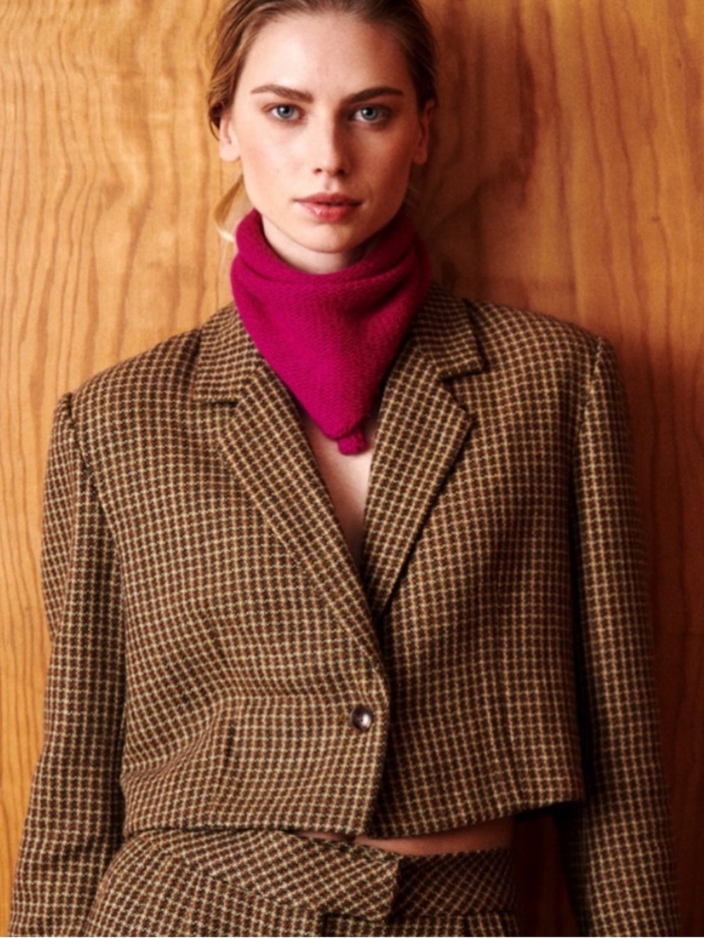 FRNCH Serena Cropped Blazer